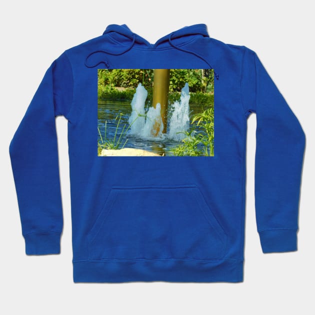 Water dance Hoodie by FriendlyComputerHelp